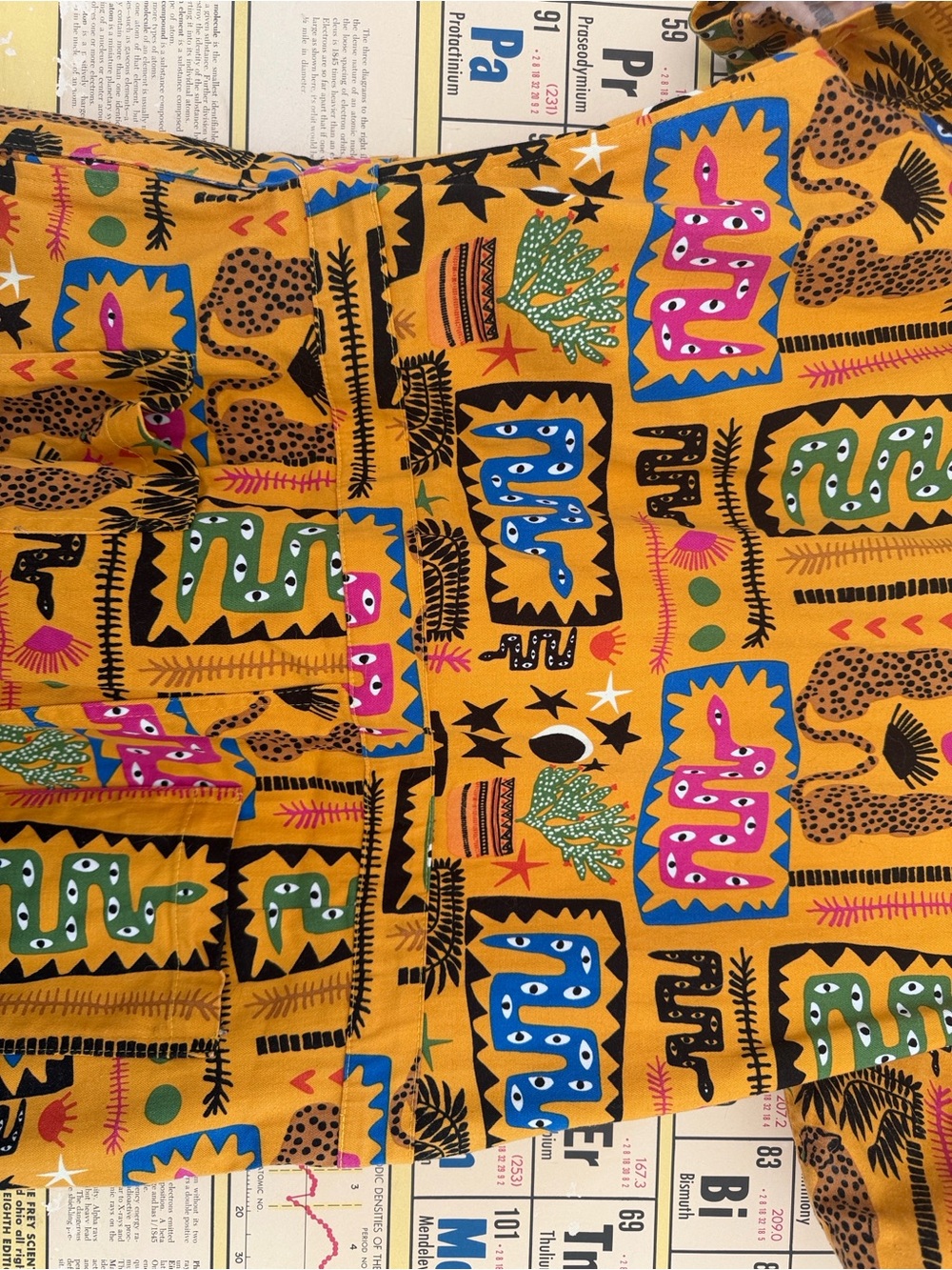 NOOWORKS Women's Bold Mustard Print Jumpsuit - Size 3X - Picture 8 of 8
